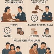 separazione consensuale o giudiziale