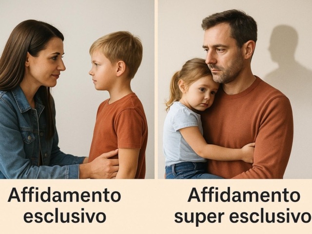 Affidamento esclusivo e affidamento super esclusivo: cosa sono e quali differenze ci sono?
