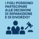 decisioni di separazione e divorzio