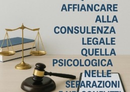 psicolog o avvocato consulenza integrata nei conflitti familiari