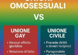 unioni omosessuali e unioni civili