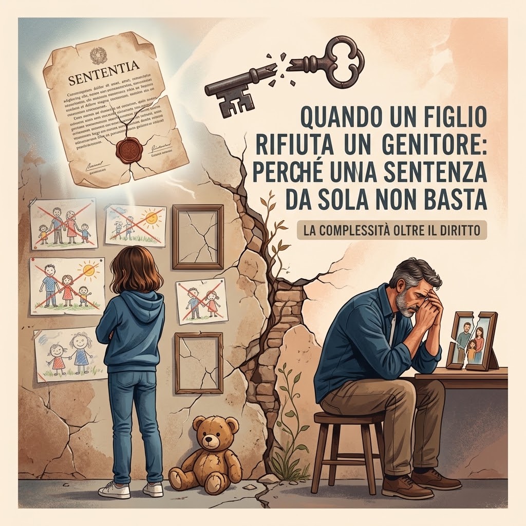 Quando un figlio rifiuta un genitore
